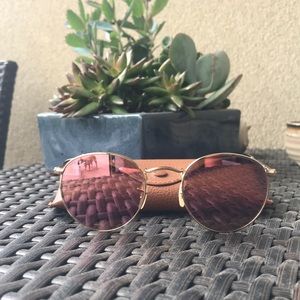 Ray-Ban round metal sunglasses